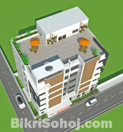 Ongoing 1350 sft. Flat for Sale@Senpara,Mirpur